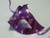 Purple Venetian Mardi Gras Masquerade Metallic Party Mask