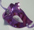 Purple Venetian Mardi Gras Masquerade Metallic Party Mask