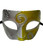 Yellow Gray Roman Greek Men Venetian Mardi Gras Halloween Party Masquerade Mask