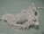 White Cat Laser Cut Venetian Mask Masquerade Ball Halloween Metal Filigree