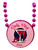 Pink Girls Night Nite Out Necklace Mardi Gras Beads Pink Girls Night Nite Out Necklace Mardi Gras Beads