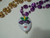 Mask Purple Green Gold Mardi Gras Bead New Party Favors Beads