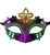 Purple Green Gold Mardi Gras Princess Crystal Masquerade Mask Laser Cut Purple Green Gold Mardi Gras Princess Crystal Masquerade Mask Laser Cut