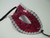 Hot Pink Sequin Mardi Gras Masquerade Party Value Mask