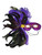 Elegant Purple Feather Mask Masquerade Mardi Gras New