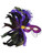 Elegant Purple Feather Mask Masquerade Mardi Gras New