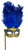 Dark Blue Gold Stick Venetian Masquerade Mardi Gras Feather Mask Dark Blue Gold Stick Venetian Masquerade Mardi Gras Feather Mask