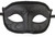 Black Venetian Men Elegant Masquerade Halloween New Years Mardi Gras  Prom Mask