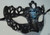 Black Silver Crown Prince Mardi Gras Masquerade Mask