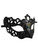 Black Silver Crown Prince Mardi Gras Masquerade Mask