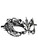 Black Crystal Beautiful Eyes Laser Cut Venetian Mask Masquerade Metal Filigree