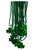 12 Green Shamrock St Patrick's Day Mardi Gras Bead Clover 1 Dozen 12 Green Shamrock St Patrick's Day Mardi Gras Bead Clover 1 Dozen
