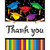 Graduation Fest Thank you notes 8 ct "Grad Party"