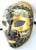Black Gold Full Face Lady Venetian Mask Masquerade Mardi Gras Prom