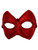 "Valentina Companion" Red Beaded Velvet Masquerade Prom Ball Mask "Valentina Companion" Red Beaded Velvet Masquerade Prom Ball Mask