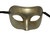 Silver Pewter Antique Look Men's Venetian Masquerade Mardi Gras Mask