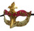Dark Pink Gold Music Masquerade Mardi Gras Mask