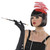 Cigarette Holder Costume Prop Roaring 20's Flapper Black