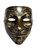 Brushed Bronze Guy Fawkes Anonymous V for Vendetta Halloween Costume Mask