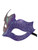 Purple Silver Venetian Masquerade Mardi Gras Unique Style Mask