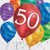 Balloon Blast 16 Ct 50 Luncheon Napkins 50th Birthday Party