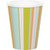 Happi Jungle  8 Ct Paper 9 oz Cups Stripes 1st Birthday Baby Shower