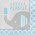 "Little Peanut" Boy  16 Luncheon Napkins Blue Elephant Baby Shower