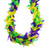 Purple Green Yellow Mardi Gras Colors 45 Gm 6 ft Chandelle Feather Boa