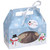 Snowman Cookie Treat Boxes with Handles and Gift Tags 4 Ct Box