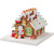 Santa Scene 10 Ct Gingerbread House Royal Icing Candy Decorations Wilton