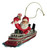 Steamboat Santa New Orleans Christmas Ornament Mardi Gras Party Favors