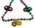 3 Glitter Masks Mardi Gras Beads Party Favor Necklace 3 Glitter Masks Mardi Gras Beads Party Favor Necklace