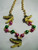 3 Alligator Heads Mardi Gras Beads Party Favor Necklace 3 Alligator Heads Mardi Gras Beads Party Favor Necklace
