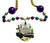 Cathedral, Street Car, Masks, Bourbon St Mardi Gras Beads Party Favor Necklace Cathedral, Street Car, Masks, Bourbon St Mardi Gras Beads Party Favor Necklace