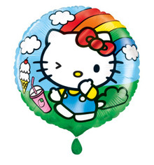 Hello Kitty 18" Mylar Foil Round Balloon, 1 Ct