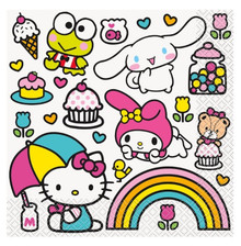 Hello Kitty 16 Ct Paper Luncheon Napkins 