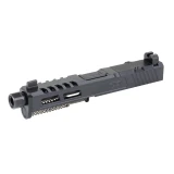 Zaffiri Precision ZPS.2 complete slide for Glock 19 Gen 5 with threaded barrel