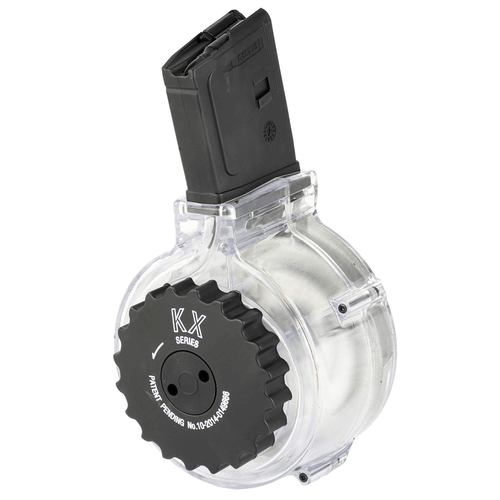 KCI-MZ036 AR-15 50-round drum magazine black for 5.56 NATO and .223 Remington