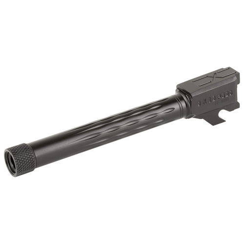 Faxon Match Series threaded barrel for SIG P320 Full Size 9mm flame fluted black