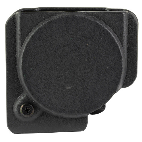 High Speed Gear black Kydex dip can holster with Infidel belt clip