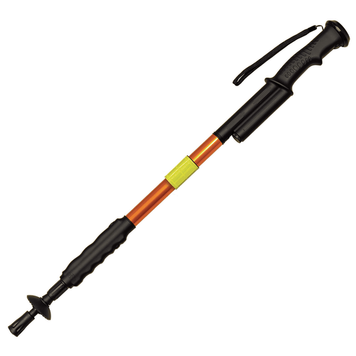 Adjustable black stun staff with flashlight 950,000 volts