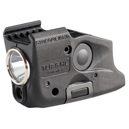 Streamlight TLR-6 HL 69343 300lm red laser weapon light for Glock rail models black