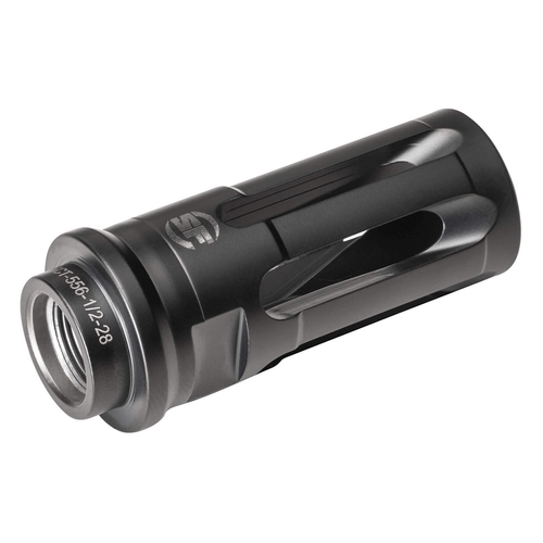 SureFire closed tine flash hider 5.56 1/2x28 SOCOM mount