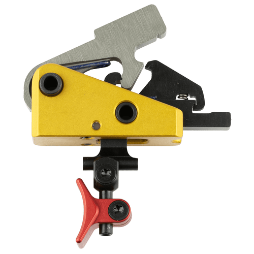 Timney AR Calvin Elite single-stage trigger 1.5-2 lb pull with red adjustable shoe