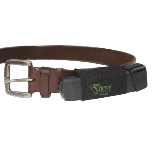 Sticky Holsters BS belt-mounted elastic magazine pouch black