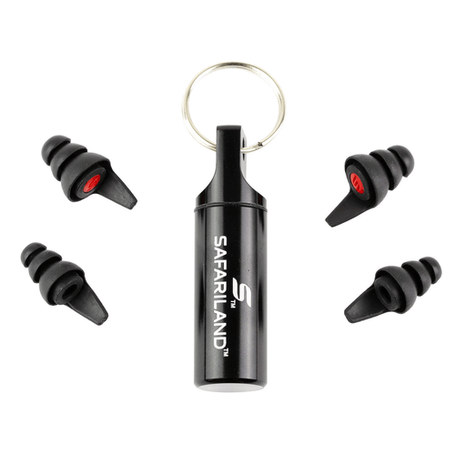 Safariland Pro Impulse in-ear hearing protection black reusable ear plugs