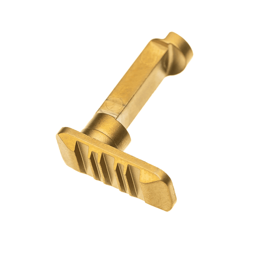 Springfield Hellcat takedown lever gold PVD by Tyrant CNC