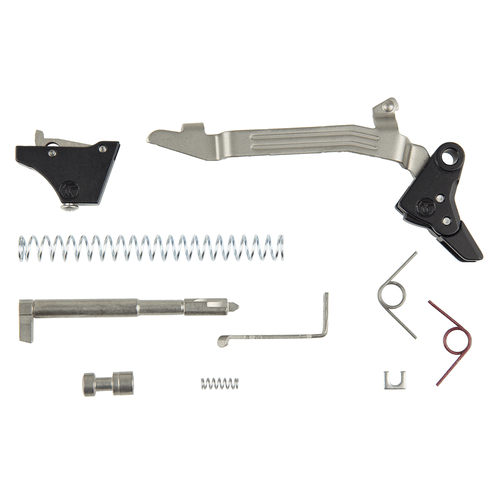 Timney Ultimate Builder’s Kit Pivot for Glock Gen 3/4 black kit with trigger assembly and NP3 coated components