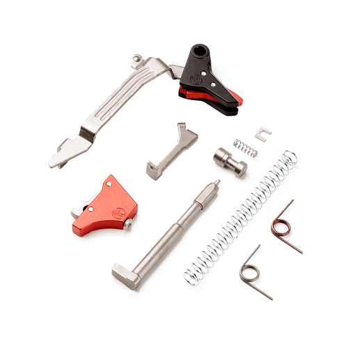 Timney Ultimate Builder’s Kit UBK for Glock Gen 3-4 black trigger kit with matched NP3 coated components