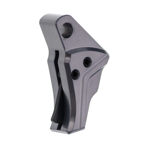 Tyrant CNC Glock Gen 5 trigger shoe gold with black safety blade